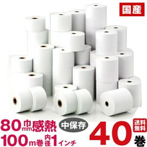 TEC（TOSHIBA） 東芝テック TEC 感熱紙キッチンロール紙 80R-96TR-ZC