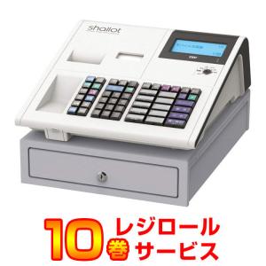 予約受付(納期未定) レジスター 本体 東芝テック TEC MA-700 ホワイト TEC ロール紙10巻付  小型 2シート｜topjapan