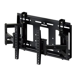 ハヤミ工産 壁掛金具 前後チルトタイプ【ブラック】~100V型 MH-853B