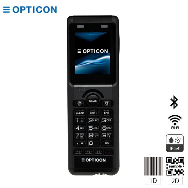 オプトエレクトロニクス 標準アプリ搭載 2次元ハンディーターミナル 黒 (USB/Bluetooth...