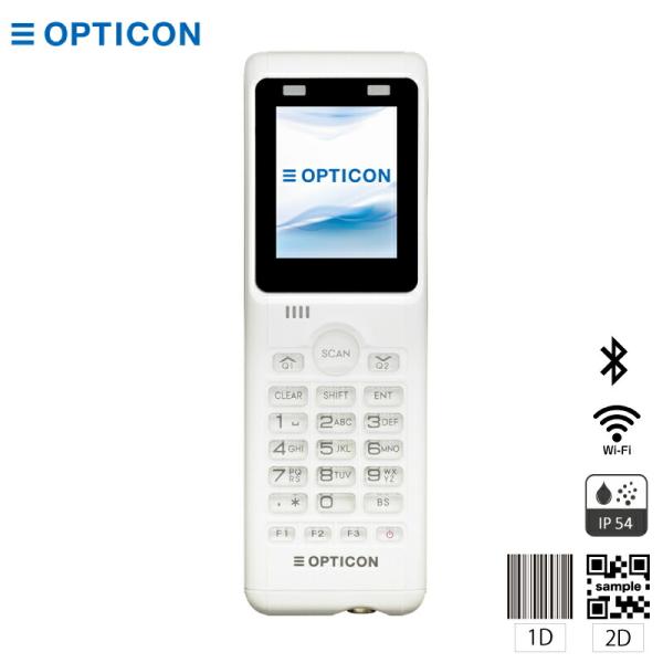 オプトエレクトロニクス 標準アプリ搭載 2次元ハンディーターミナル 白 (USB/Bluetooth...