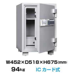 ダイヤセーフ ICカード式 耐火金庫 RC68-DX 94kg 準耐火時間1時間｜topjapan