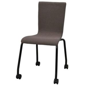 ヤマカワ ファブリックキャスターチェア