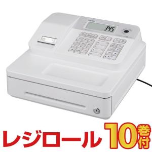レジスター カシオ SR-S200 ホワイト (キャッシュレス端末連動モデル