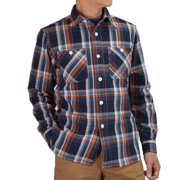 コリンボ COLIMBO シャツ CROW DOG FLANNEL SHIRT クロゥドッグ フラン...