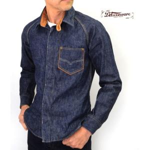 デラックスウエア　デニムシャツ DELUXEWARE（デラックスウエア） DELUXEWARE 40s デニムシャツ 40s
