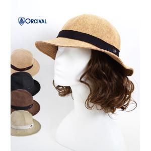 30%OFF セール レディース ラフィア風ハット オーチバル/オーシバル (ORCIVAL) 春夏 帽子 RC-7146RLP