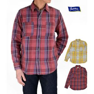 Pherrow's（フェローズ） 長袖 ブランケット柄 ウエスタンシャツ