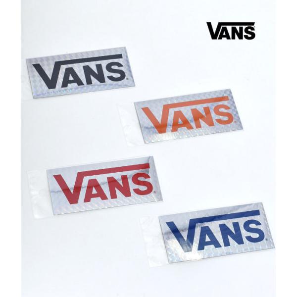 バンズ ヴァンズ VANS ステッカー FLV LOGO STICKER(小)ホログラム キラキラ ...