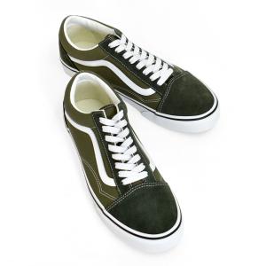バンズ ヴァンズ VANS スニーカー オールドスクール OLD SKOOL 2-TONE Obsidian Fern 靴 ローカットスニーカー VN000D7ZFRN