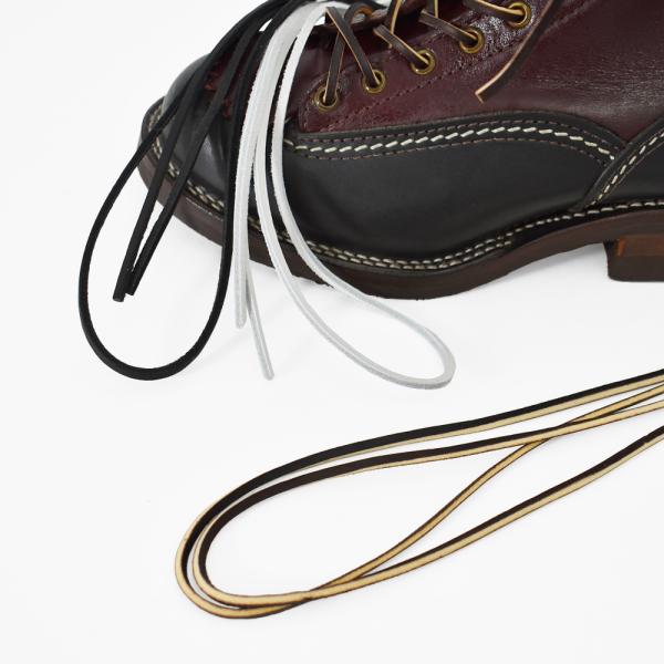 ウエスコ WESCO シューレース 靴ひも レザーレース 革 ブーツ紐 LEATHER LACES ...