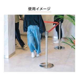 【2本セット】ベルトパーテーションセット ステ...の詳細画像5
