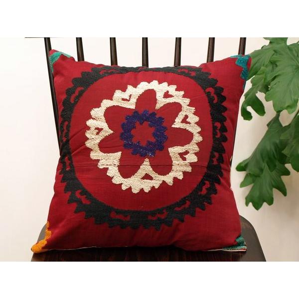 オールドスザンニ 刺繍 クッションカバー CZ-255 41x40cm