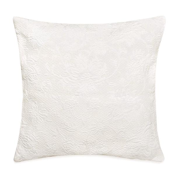 フランス製 ジャカード織クッションカバー40〜45cm角対応（両面同柄）FCC-ORT-WT オリエ...