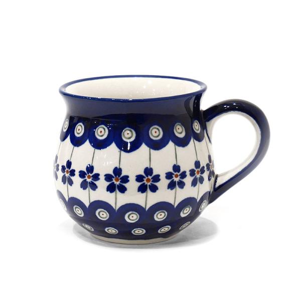 ポーランド陶器　ポーリッシュポタリー 「ボレスワヴィエツ」 マグカップ（約220cc）　GU1452...
