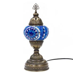 フロアスタンド 3連角 モザイクランプ トルコランプ ランプ スタンド