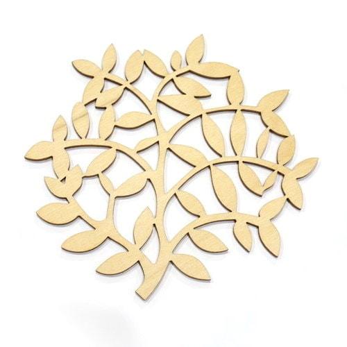 リトアニア木製コースター　LT-COS-TREE/トゥリー