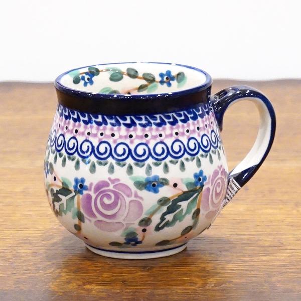 ポーランド陶器　ポーリッシュポタリー 「Millena」 マグカップ（約250ml） M0116-U...