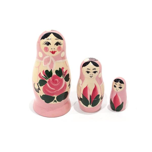 ロシア　セミョーノフ　マトリョーシカ（3P）　MAT-196