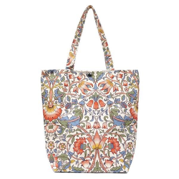 Morris Collection ロウデン トートバッグ 縦長Lサイズ/ホワイト　MB-TT-L-...