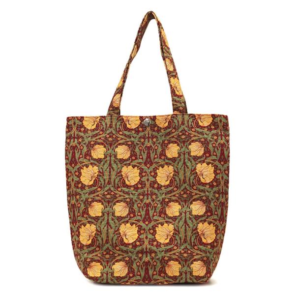 Morris Collection ピンパーネル トートバッグ 縦長Lサイズ/レッド　MB-TT-L...