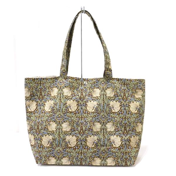 Morris Collection ピンパーネル トートバッグ 横長Lサイズ/ブラウン　MB-TTW...