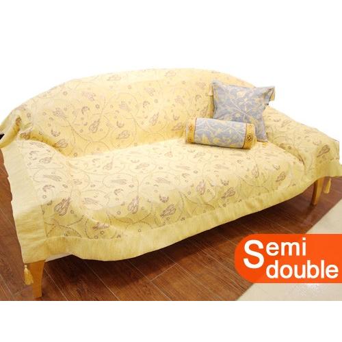 トルコ製 マルチカバー (ベッドカバー/ソファカバー) セミダブルサイズ MC-SW-LKCR ラー...