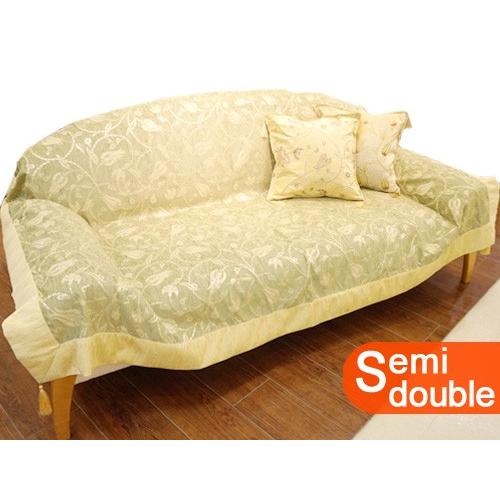 トルコ製 マルチカバー (ベッドカバー/ソファカバー) セミダブルサイズ MC-SW-LKGR ラー...