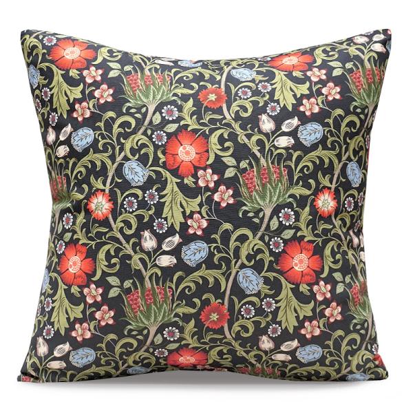 Morris Collection クッションカバー（45cm） シスル/ブラック MCC-THBK