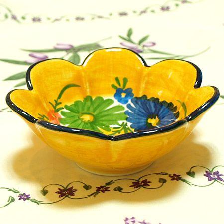 スペイン陶器 SP-6012N フリルボウル/青花 ハエン/JAEN