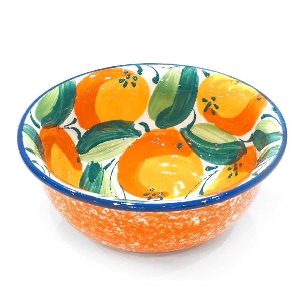 スペイン陶器 SPL-BW4603OR ボウル 大 オレンジ