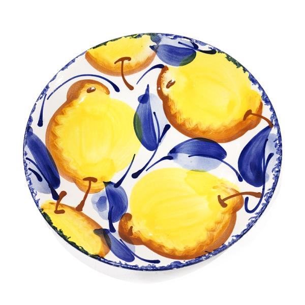 スペイン陶器 SPL-PL4606LM プレート 16cm レモン