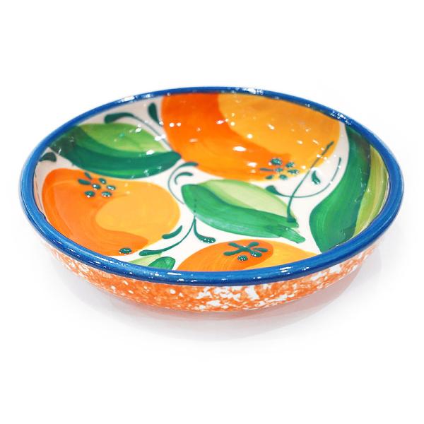 スペイン陶器 SPL-PL4611OR 深皿 小 オレンジ