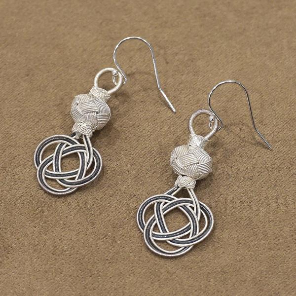 トルコ伝統の銀線細工 カザジェ ピアス SV-E-KZ-BW2