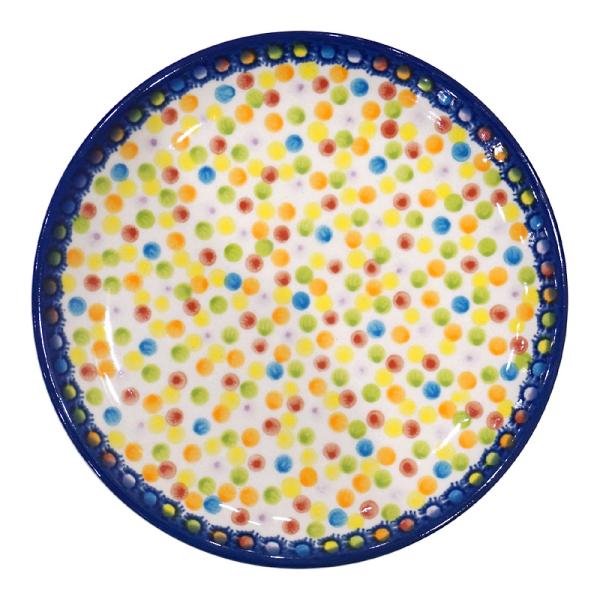 ポーランド陶器　ポーリッシュポタリー 「VENA」 プレート19cm　V132-C133