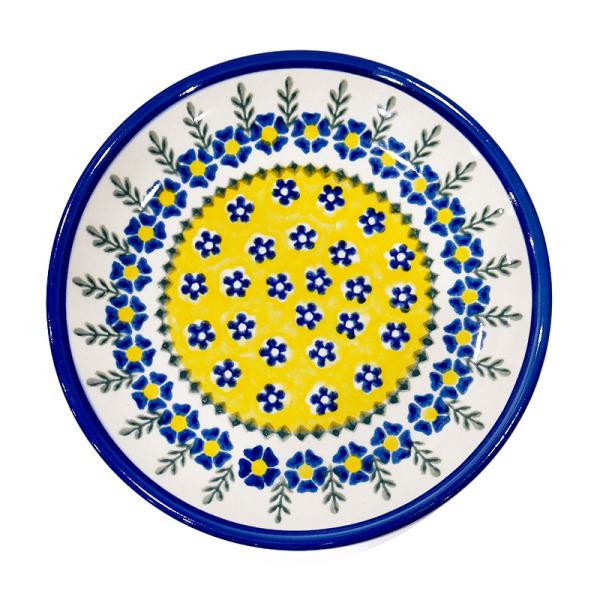 ポーランド陶器　ポーリッシュポタリー 「VENA」 プレート17cm　V195-U198