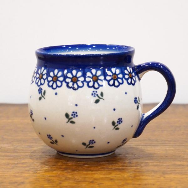 ポーランド陶器　ポーリッシュポタリー 「VENA」 マグカップ（約220cc） V337-C022