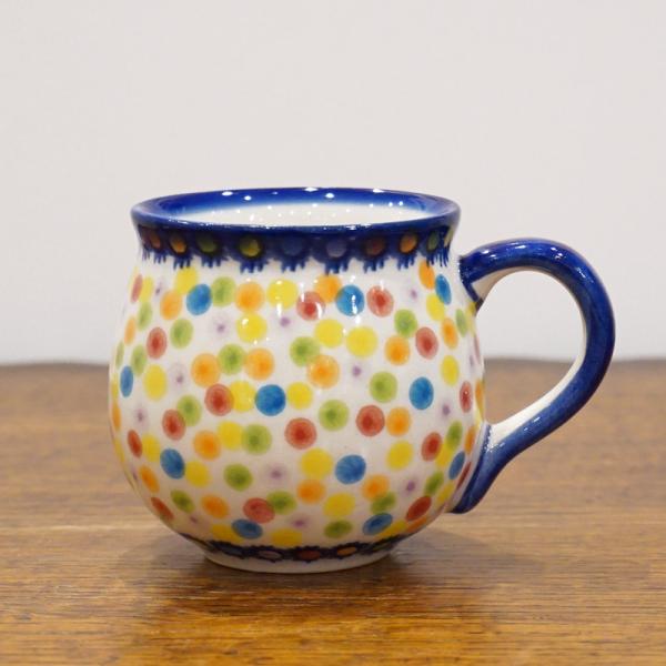 ポーランド陶器　ポーリッシュポタリー 「VENA」 マグカップ（約220cc） V337-C133