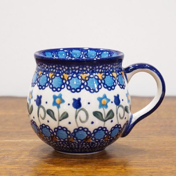 ポーランド陶器　ポーリッシュポタリー 「VENA」 マグカップ（約220cc） V337-U006