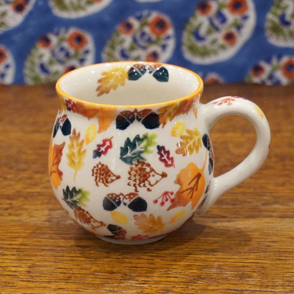 ポーランド陶器　ポーリッシュポタリー 「VENA」 マグカップ（約220ml） V337-U634　...