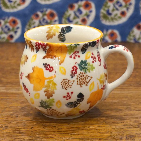 ポーランド陶器　ポーリッシュポタリー 「VENA」 マグカップ大（約340ml） V352-U634...