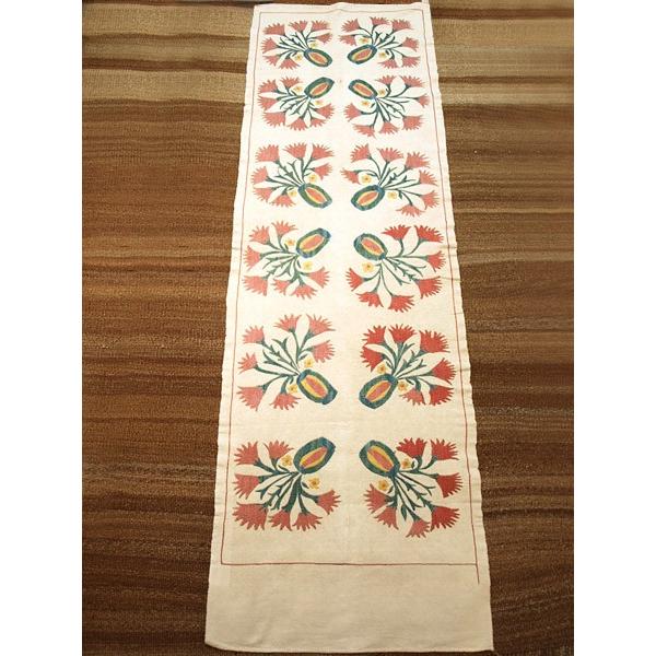 特別SALE シルクスザンニ 刺繍布 Z-201 163x51cm