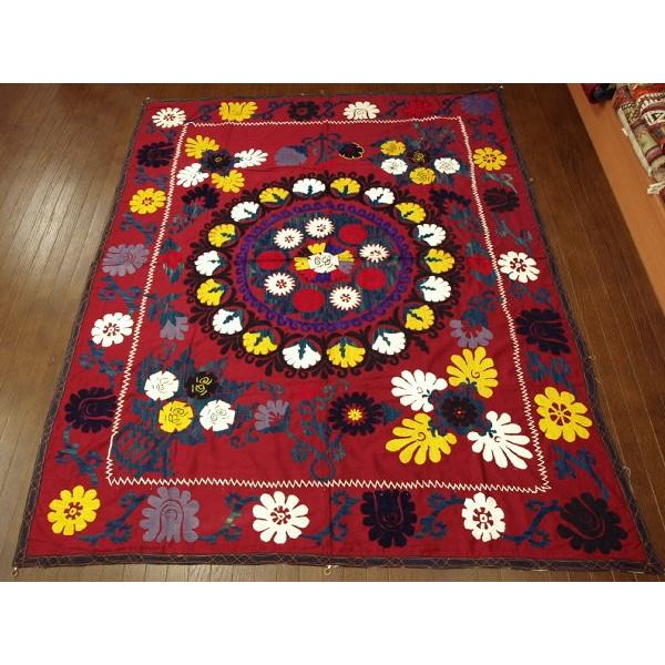 オールドスザンニ 刺繍布 Z-235 185x150cm