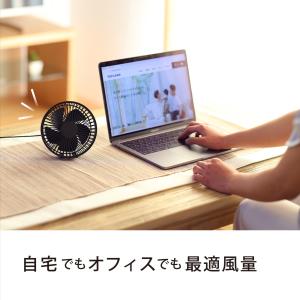 【最新モデル】 卓上扇風機 USB 小型扇風機...の詳細画像2