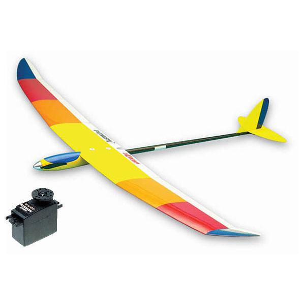 【メカ搭載済み完全完成機】PILOT ジャスミン 黄 OK模型 11322 ラジコングライダー【受注...