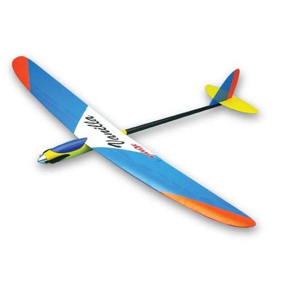 バニラ ブルー デラックス OK模型 11349 フィルム貼り完成機 電動グライダー PILOT ラ...