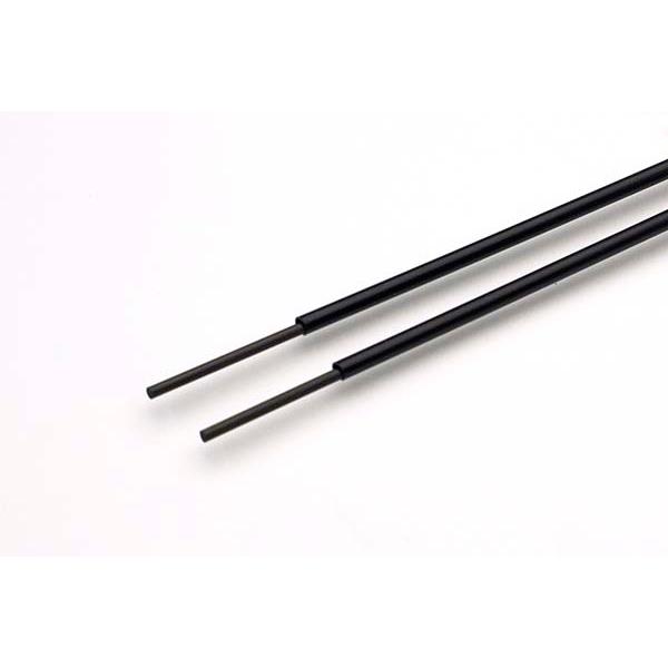 カーボンプッシュロッドセット 3ｍｍｘ1ｍ 2入 ＯＫ模型 33420 リンケージパーツ ラジコン