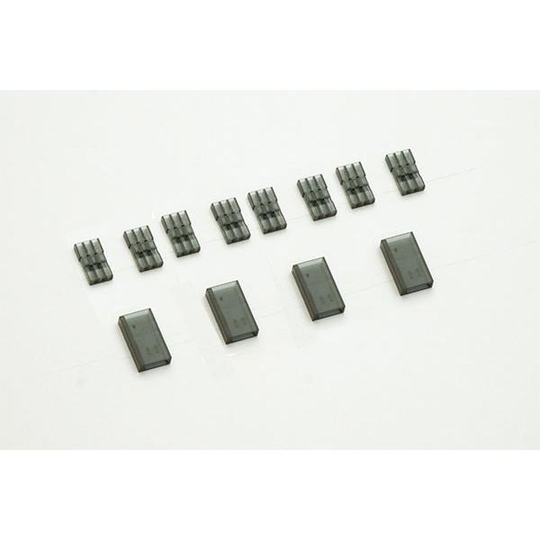 サーボコネクターハウジング スモーク  ＯＫ模型 47904 コネクター（サーボ関連） PILOT ...