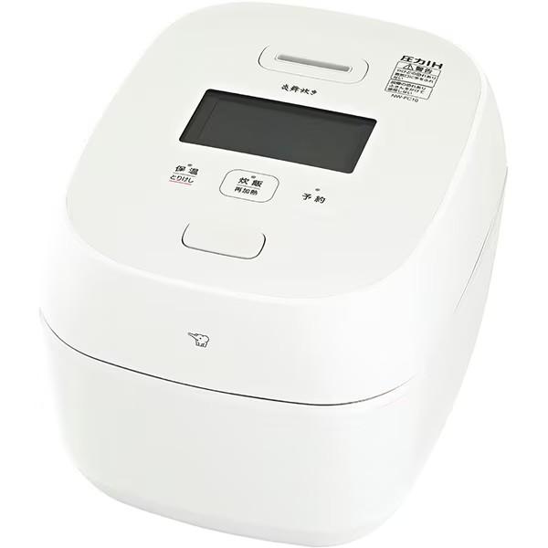 象印 ZOJIRUSHI 圧力IH炊飯ジャー 炎舞炊き NW-FC10-WZ 絹白(きぬしろ) 5....