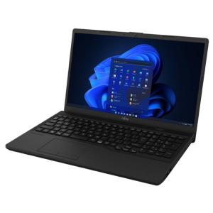 ノートパソコン  富士通 FMV3515FB オーシャンブラック Celeron/8GB/SSD256GB/DVD 15.6型 正規版Office搭載 Windows 11